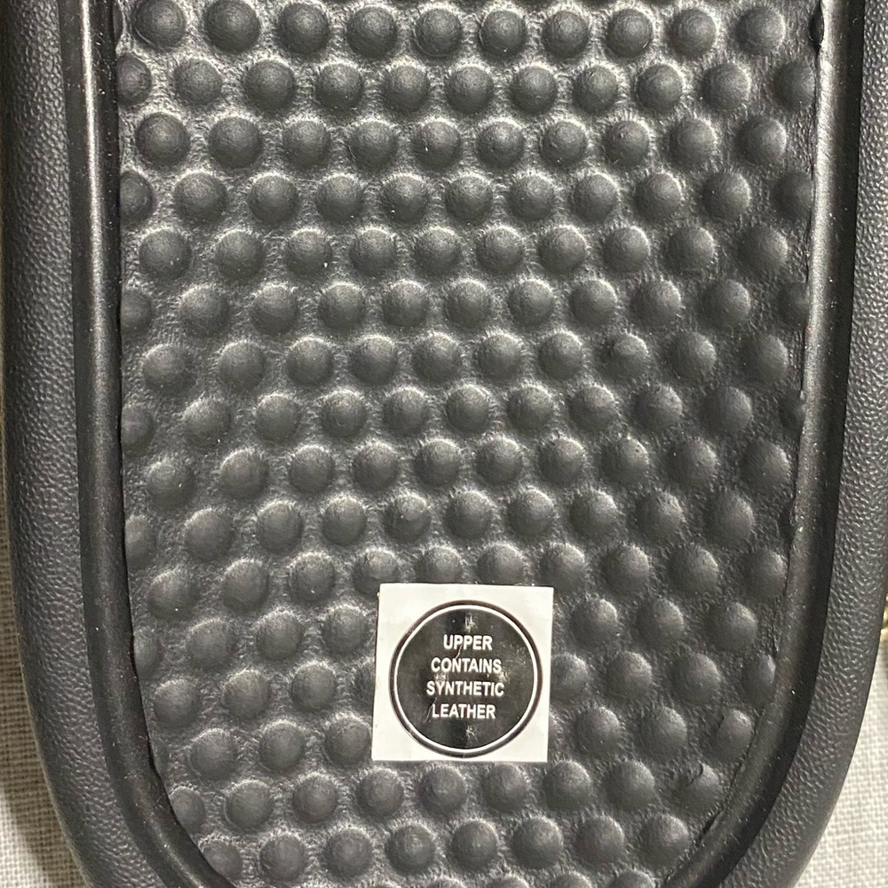🔥🔥🔥NWOB Nike Men's Benassi Just Do It Athletic Black & White Sandal Slides - Picture 6 of 8